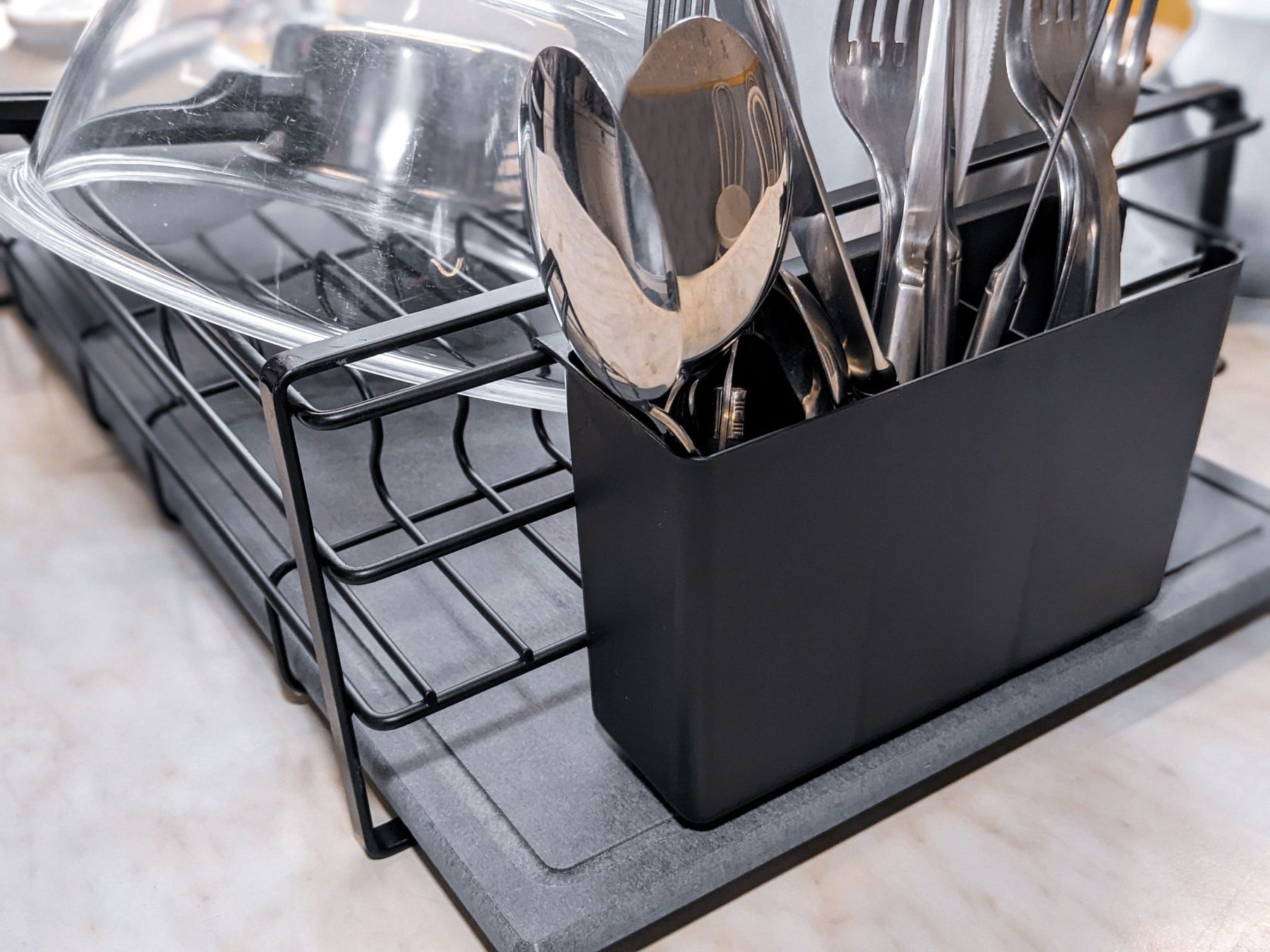 Elettrodomestici da cucina: Framma Geschirrabtropfgestell schwarz Kieselgur – Nuovo e nell'imballaggio originale da Dietlikon venduto da Salesmax 3