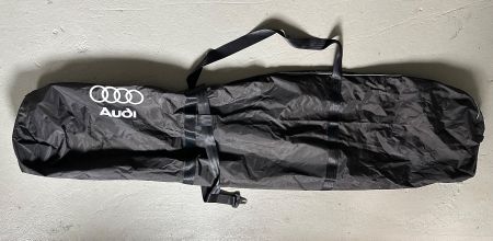 Skitasche Audi schwarz mit Trageriemen, NEU