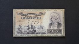 Niederlande 20 Gulden 1941 Unc
