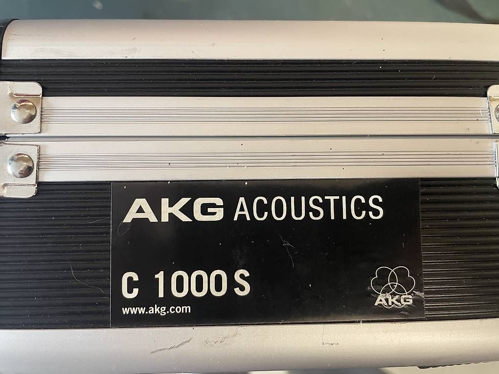 Microphones: Micro AKG C1000S  Made in Austria   – D'occasion à malleray par djean 2