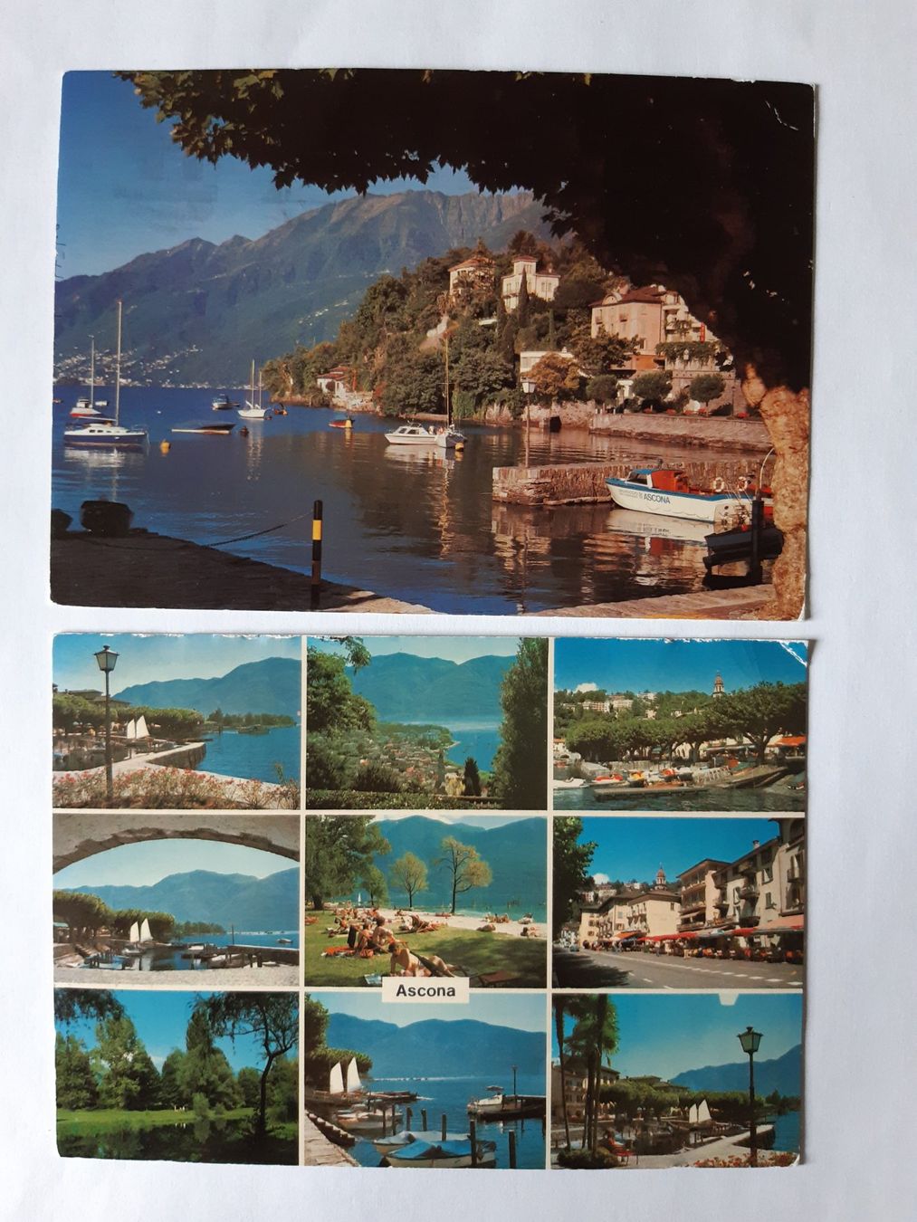 Cartes postales: 2 alte Ansichtskarten Ascona Tessin. – D'occasion à Wattwil par yburgler