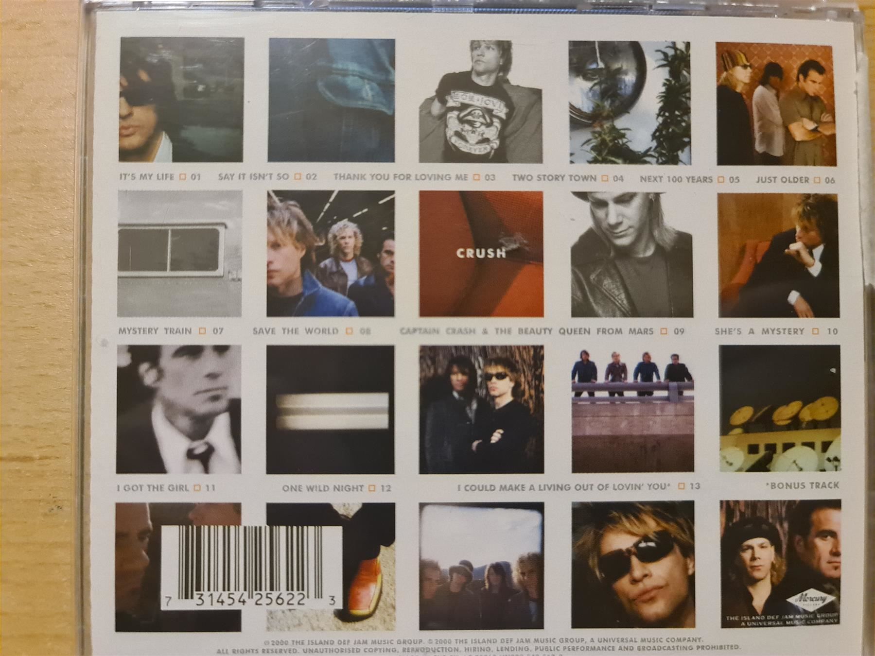 CD: Bon Jovi - crush – Usato da Dintikon venduto da Vexi 1