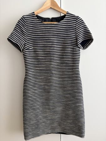 Globus Essentials Kleid gestreift schwarz weiss Grösse 36
