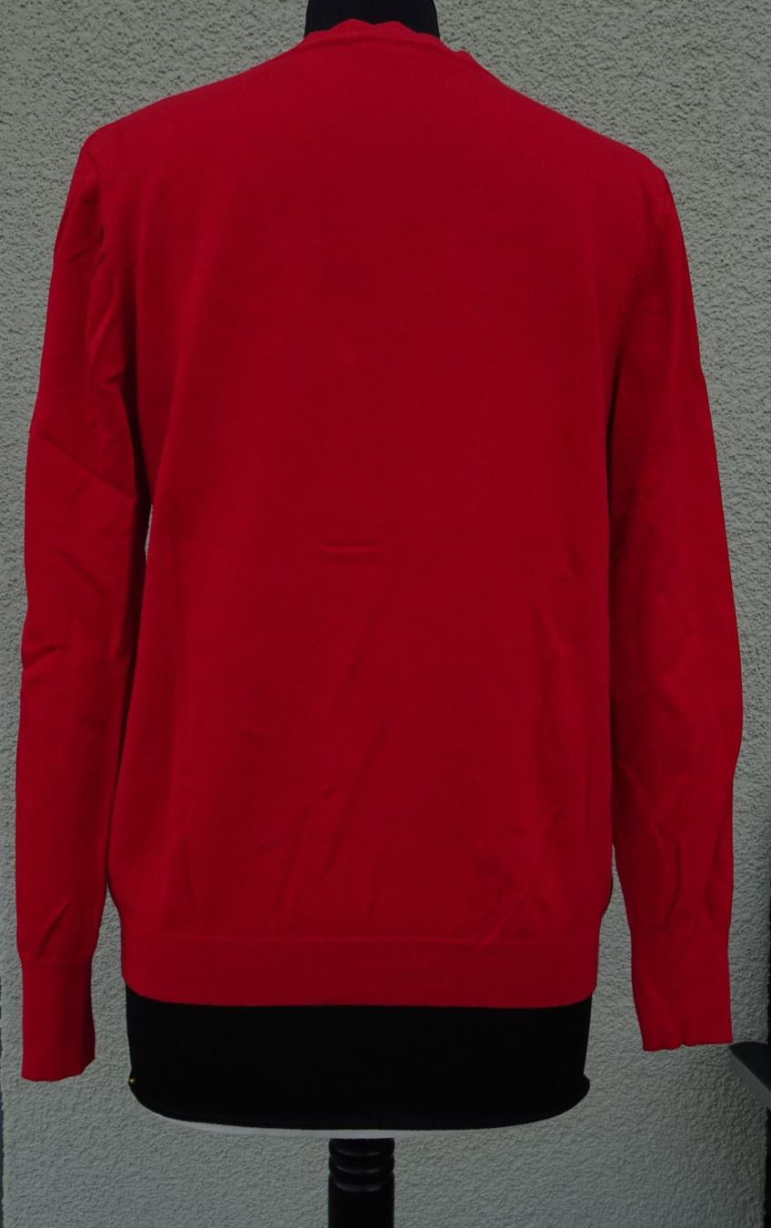 More & More Giacche: Strickjacke More & More rot mit Perlen Knöpfen Gr 40 – Usato da Winterthur venduto da blumeblau77 5