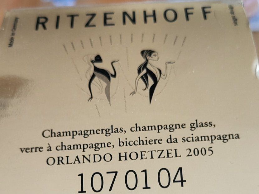 Ritzenhoff Bicchieri: Champus Ritzenhoff Gläser – Usato da Volketswil venduto da Kandelaber 1