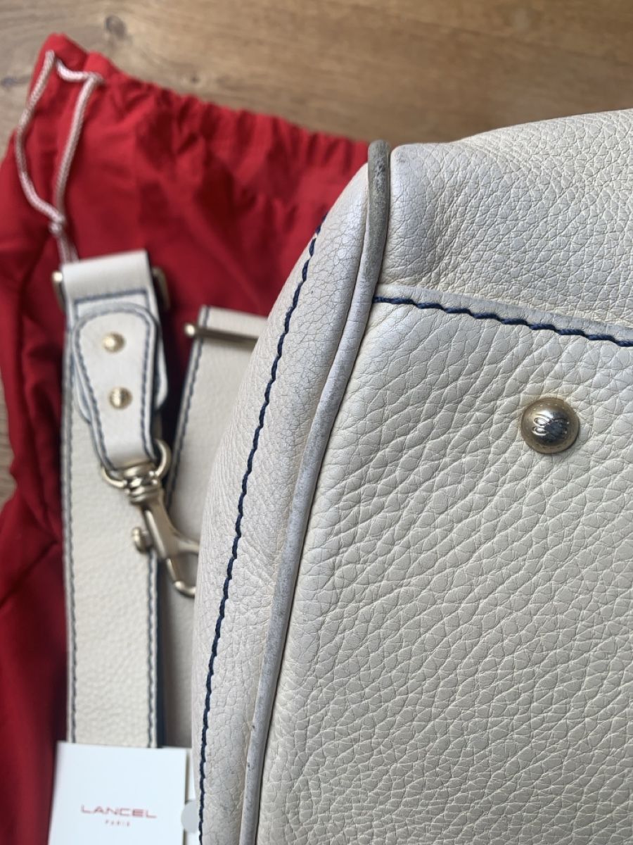 Lancel Taschen für Damen: Sac Lancel, Cuir blanc cassé – Gebraucht aus Préverenges von Gilchris 2