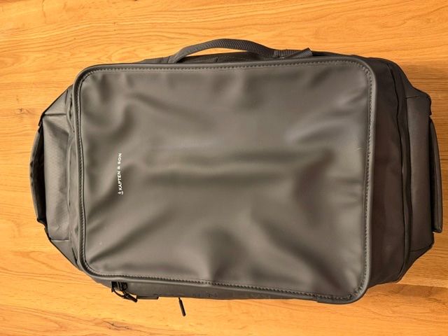 Kapten & Son Zaini: Kapten & Son Lisbon Duffle Backpack Medium, 50 L, schwarz – Usato da Zürich venduto da MelanieA2101