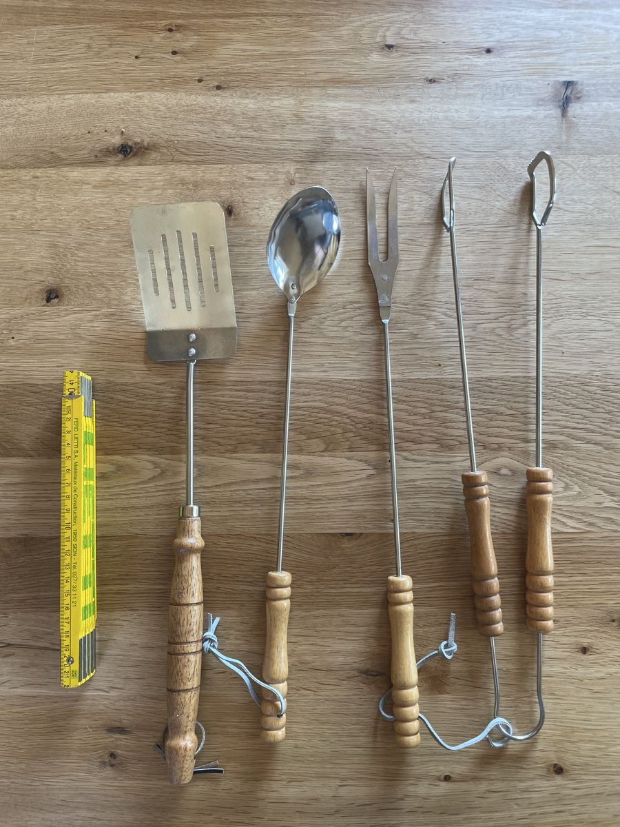 Set di posate: Ustensiles grill set – Usato da Hérémence venduto da saburan