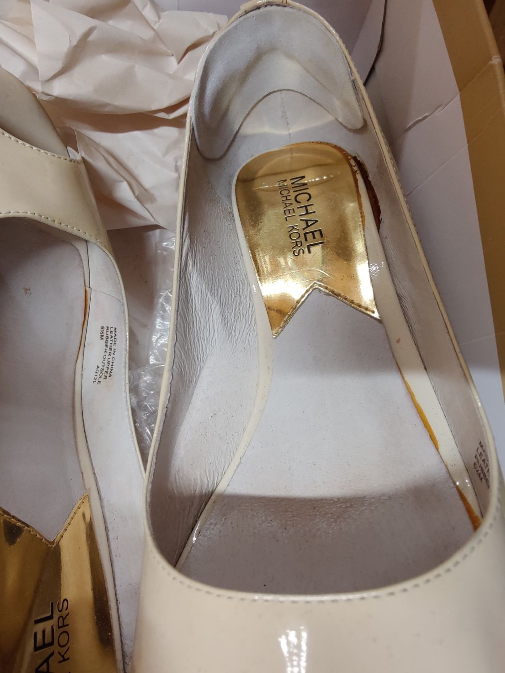 Michael Kors Damenschuhe: Michael Kors Pumps Gr. 37 Optic White Leder – Gebraucht aus Winterthur von Dobrinah 5