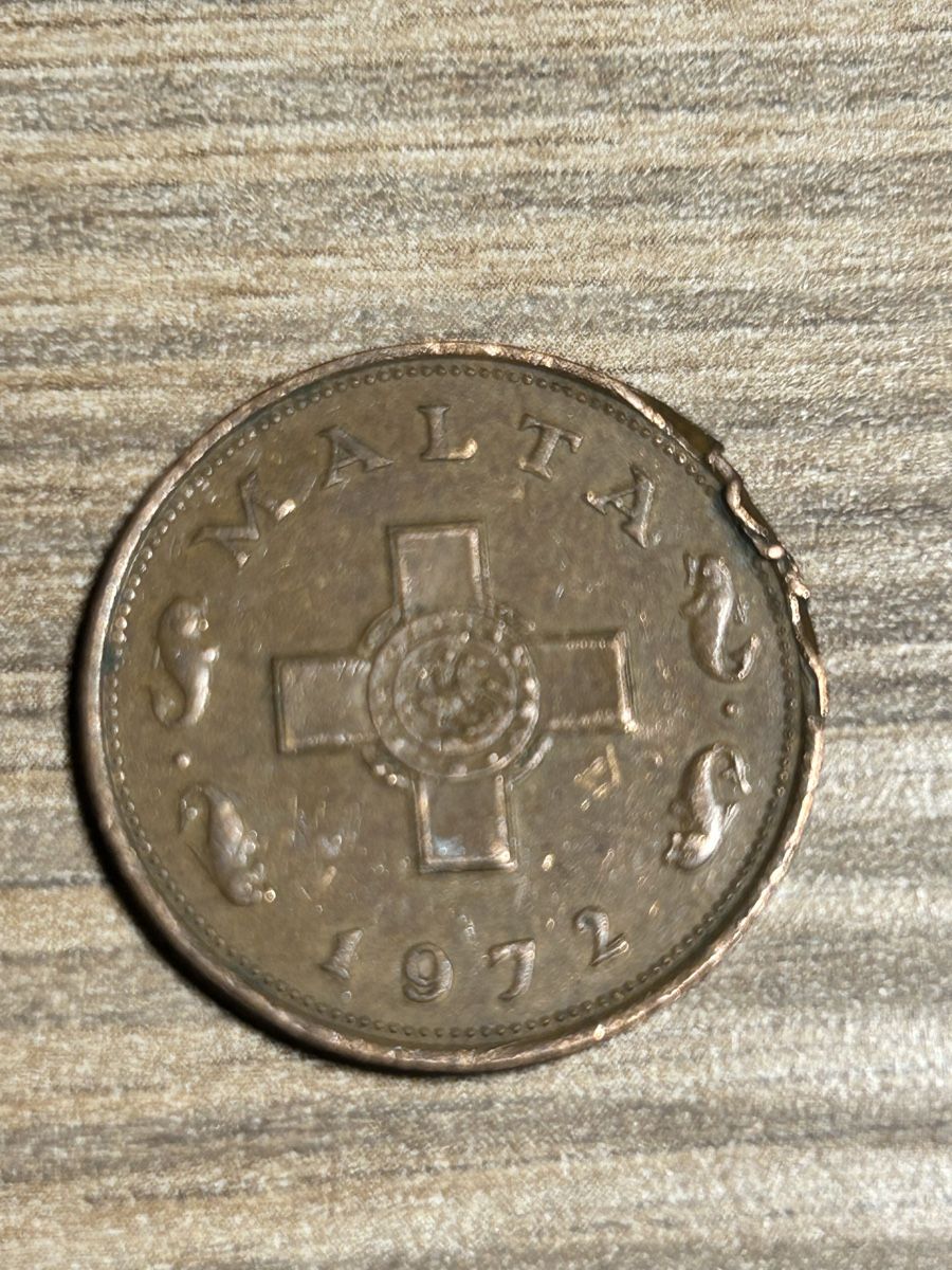 Tutti le monete: Malta 1 Cent Münze 1972 – Usato da möhlin venduto da Caja1 1