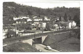 Cadempino - Vezia - Lugano (TI) BP Tankstelle - Bahnübergang
