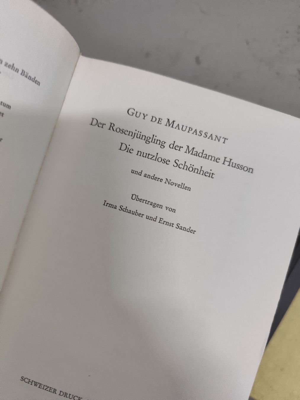 Bücher: Guy de Maupassant Werke 9 Bände – Gebraucht aus Mägenwil von VintageGirly 8