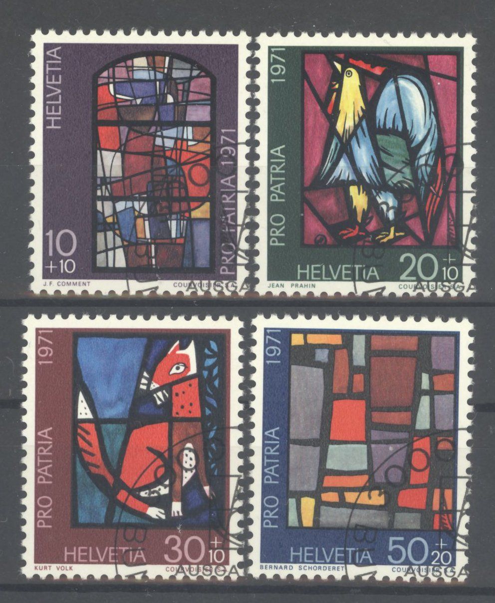 Tutti i francobolli: 1971, Pro Patria, ET – Usato da Willisau venduto da Vollstempel