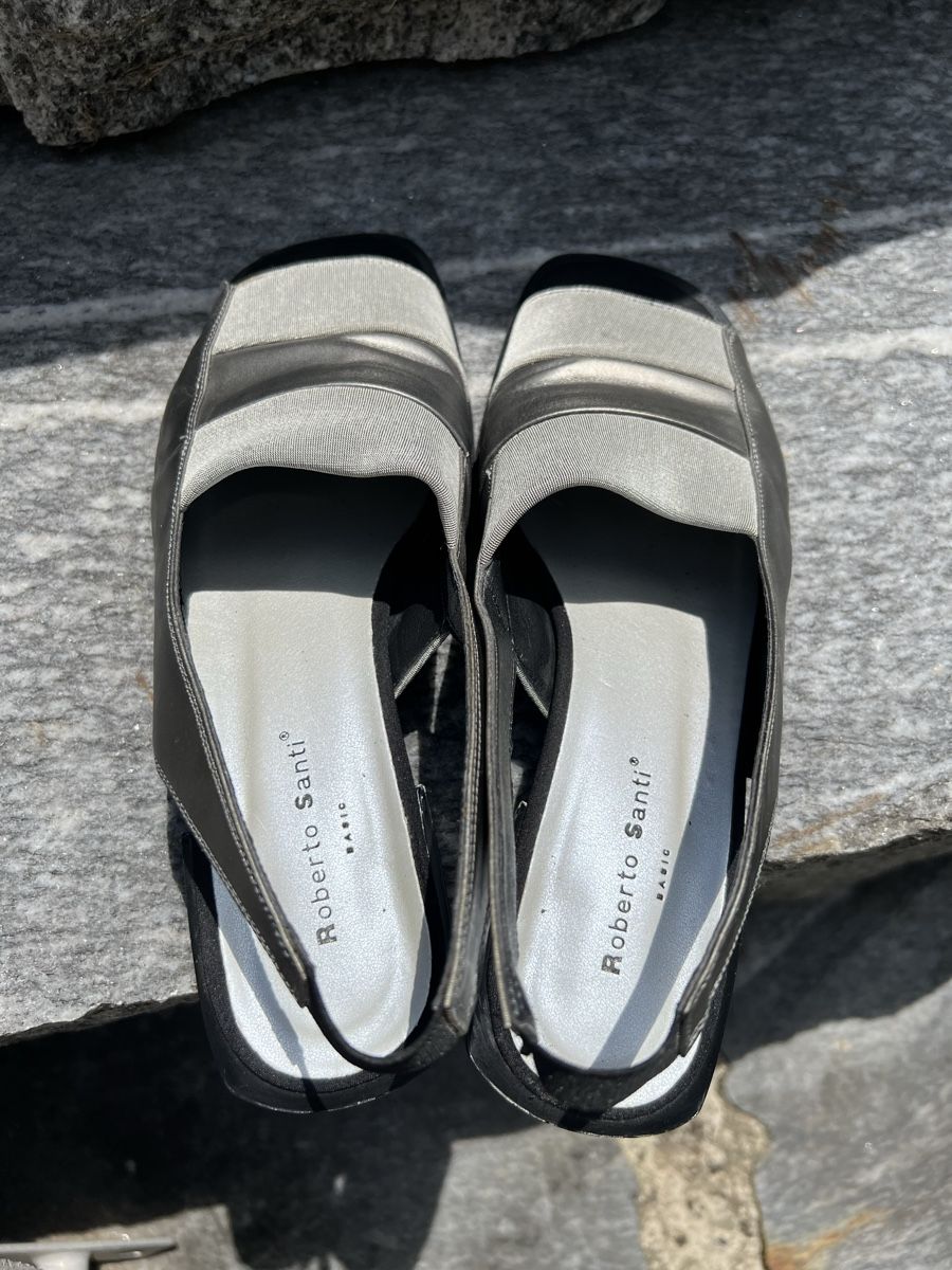 Roberto Santi Scarpe da donna: Sandaletten Roberto Santi Grösse 39  grau – Usato da Betschwanden venduto da Dognose 1