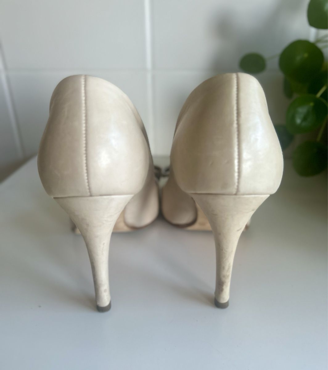 Kaiser Scarpe da donna: Escarpins Peter Kaiser crème, taille 36, 100% cuir – Usato da Carouge GE venduto da Emilynette 2