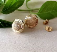 1P. 18Kt. Gelbgold leichte Ohrstecker / Sonderverkauf