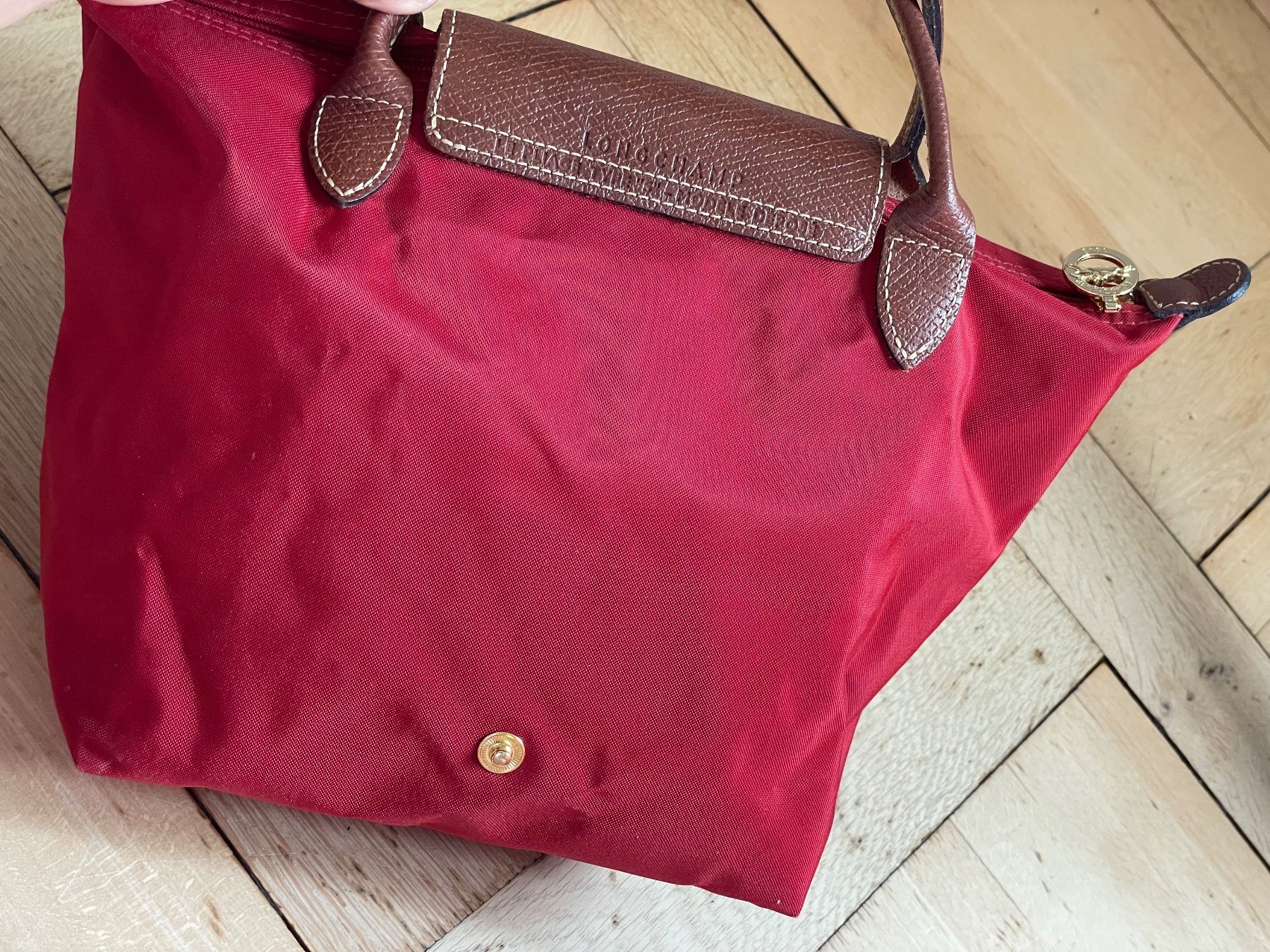 Longchamp Borse da donna: Longchamp Le Pliage Handtasche Rot – Usato da Selzach venduto da _cti 5