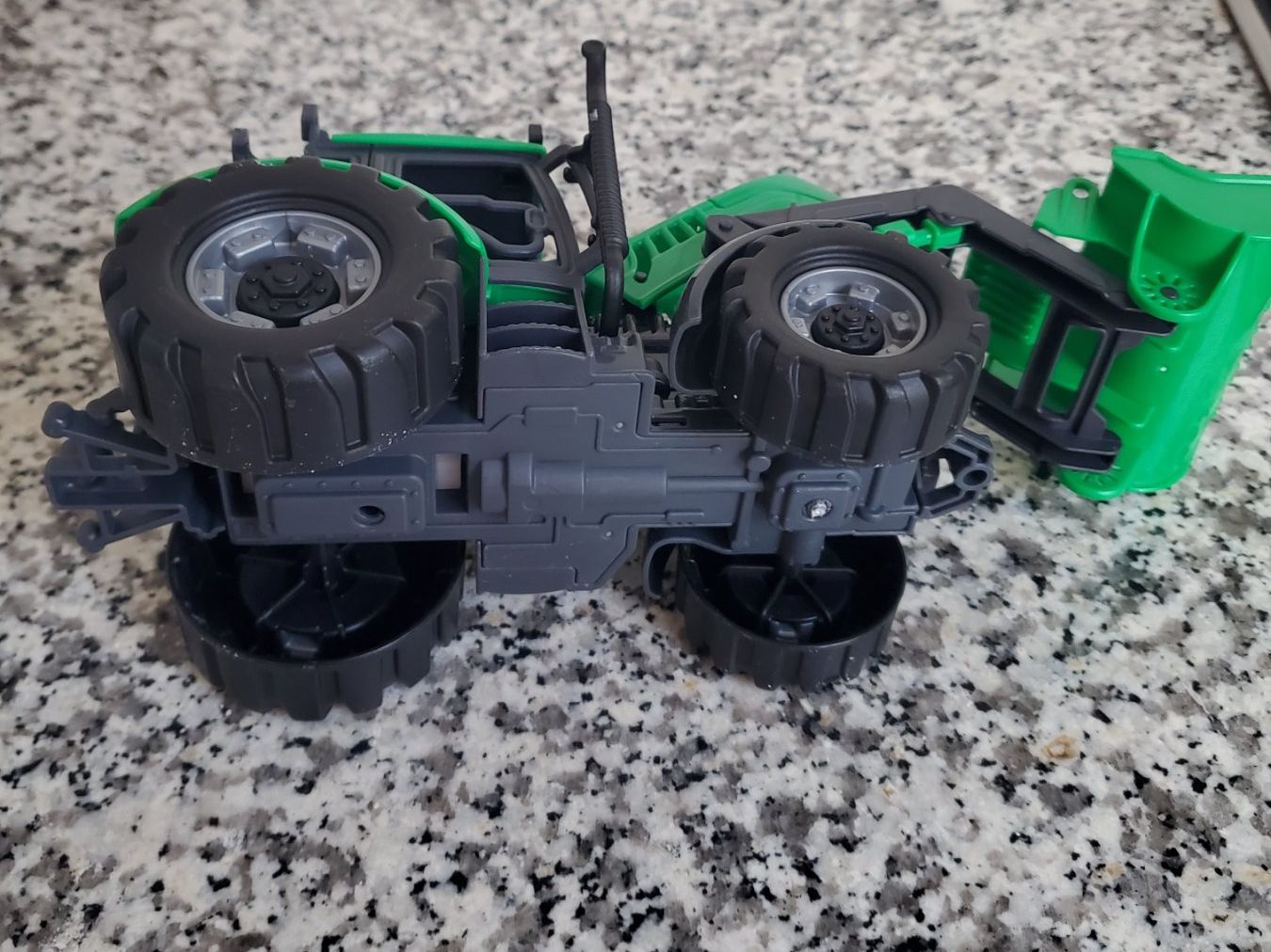 Giocattoli: Spielzeug Traktor mit Schaufel – Usato da Courtaman venduto da Silb 4