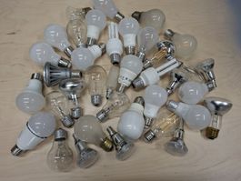 Diverse Leuchtmittel E14 E27