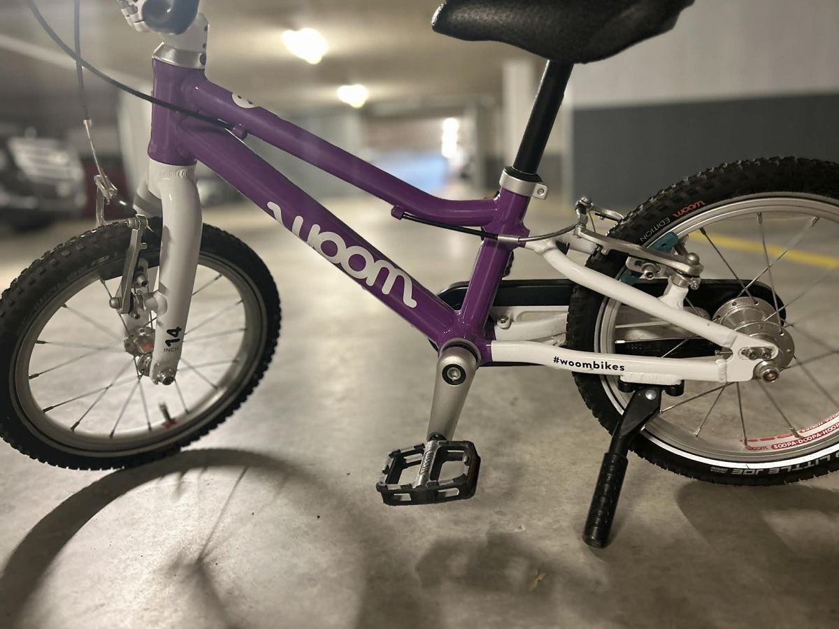 Woom Biciclette: Woom GO 2 Kindervelo lila – Usato da Lausanne venduto da tkaczman 1