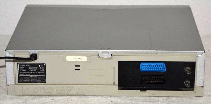 Aufnahmegeräte: Videorecorder Melectronic MVR203LG  magnétoscope – Gebraucht aus Collonges von arashee 1