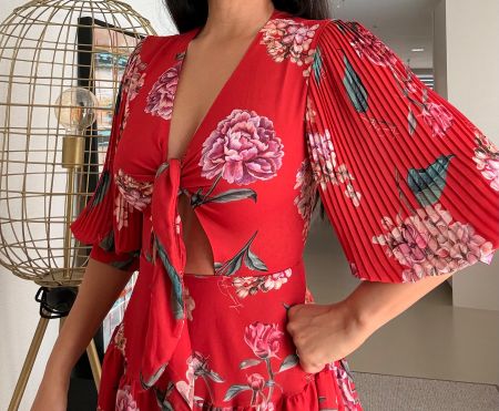 Floral Dress (zimmerman style) gr. Xs