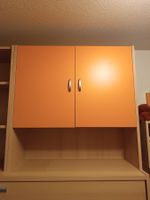 Aufsatzmöbel 2 Türen orange Buche