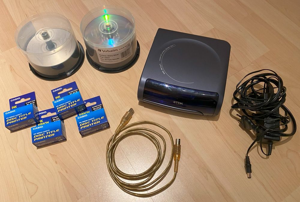 TDK LPCW100 CD/DVDLabel Printer Kaufen auf Ricardo