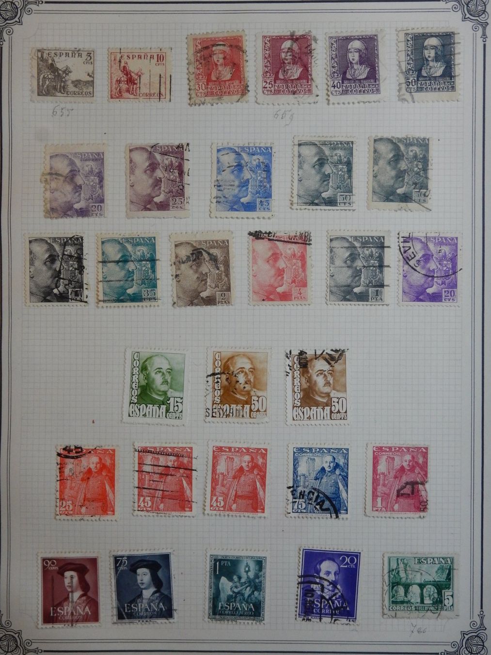 Alle Briefmarken: Spanien Sammlung ab Klassik – Gebraucht aus Zürich von Muehlekauf 3