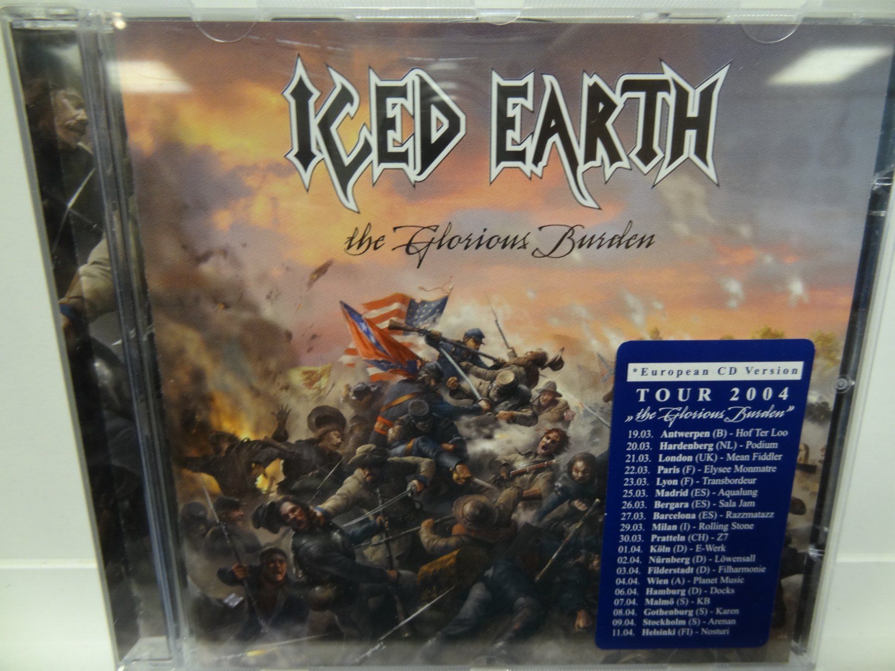 CD: Iced Earth - The Glorious Burden CD, – Usato da luzern venduto da musicandart