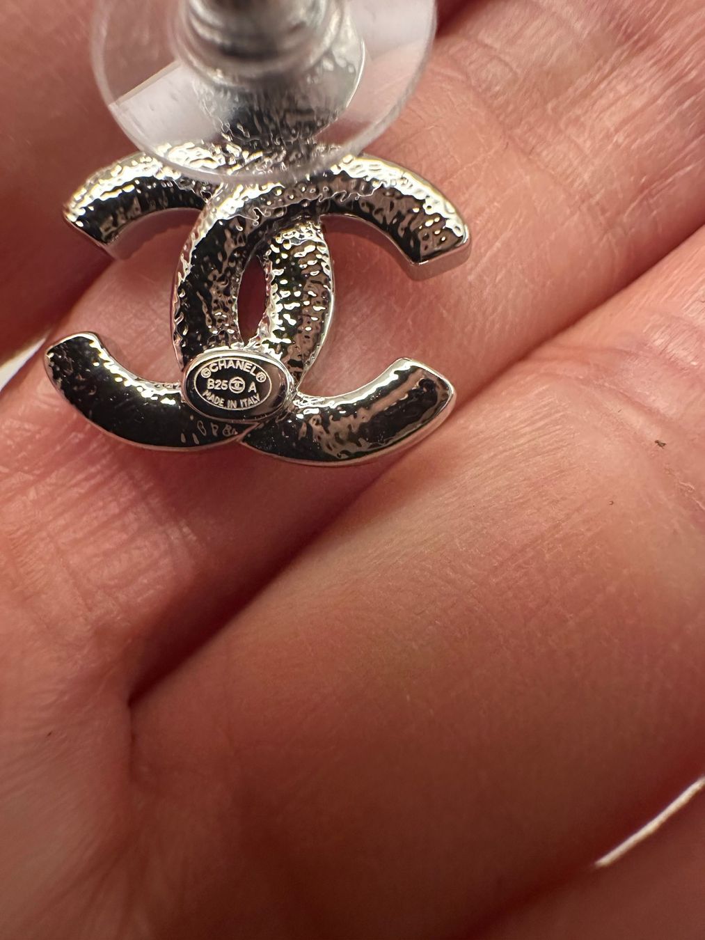 Orecchini pendenti & Orecchini a lobo: Chanel Strass Ohrringe mit Rosa Kristall – Usato da Steinmaur venduto da regenbogen052 2