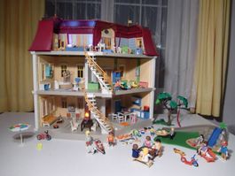 Playmobil Villa / Haus mit Spielplatz