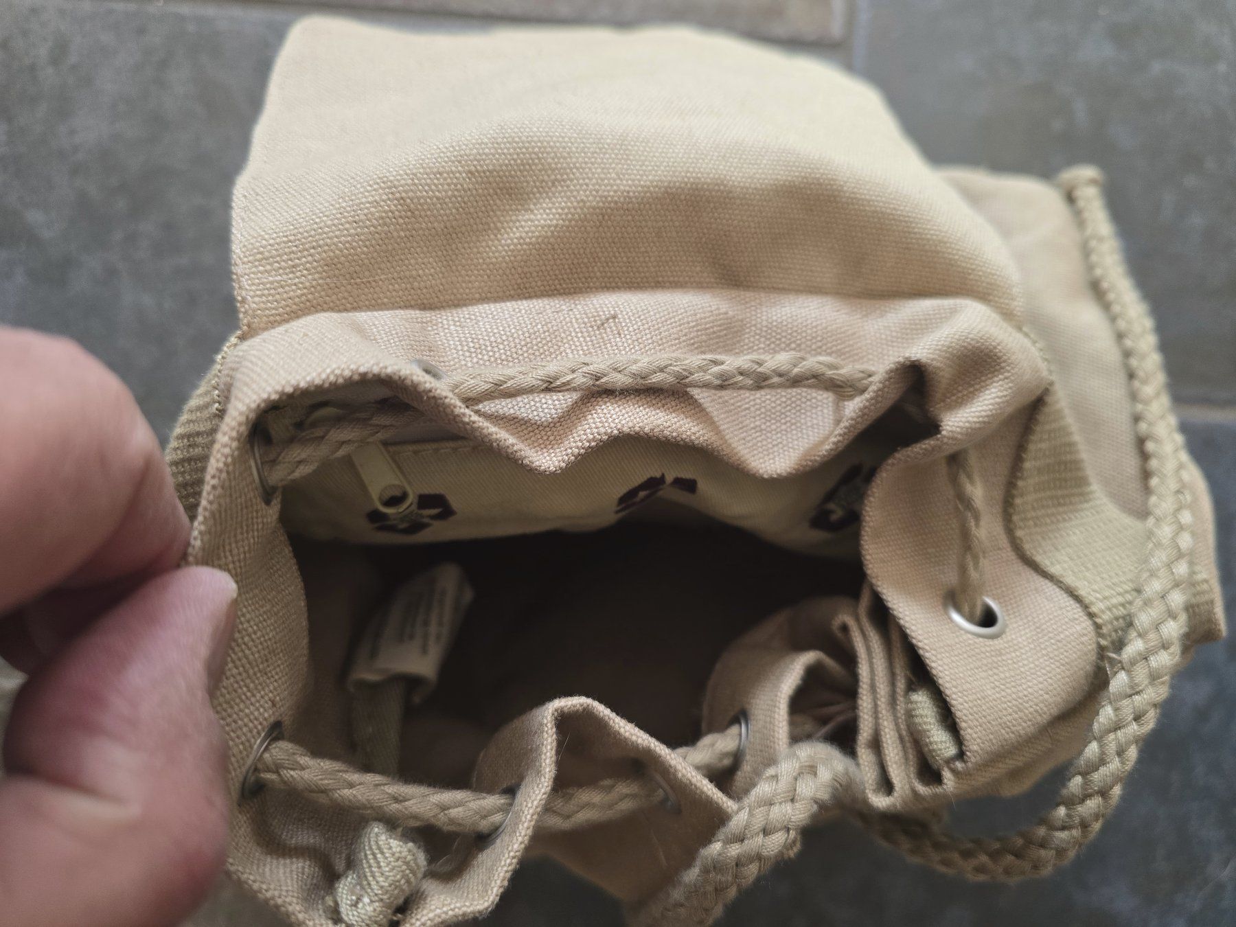 Rucksäcke: Rücksack aus Hanfstoff von Pure – Neu (gemäss Beschreibung) aus Wollerau von Skyrush 1