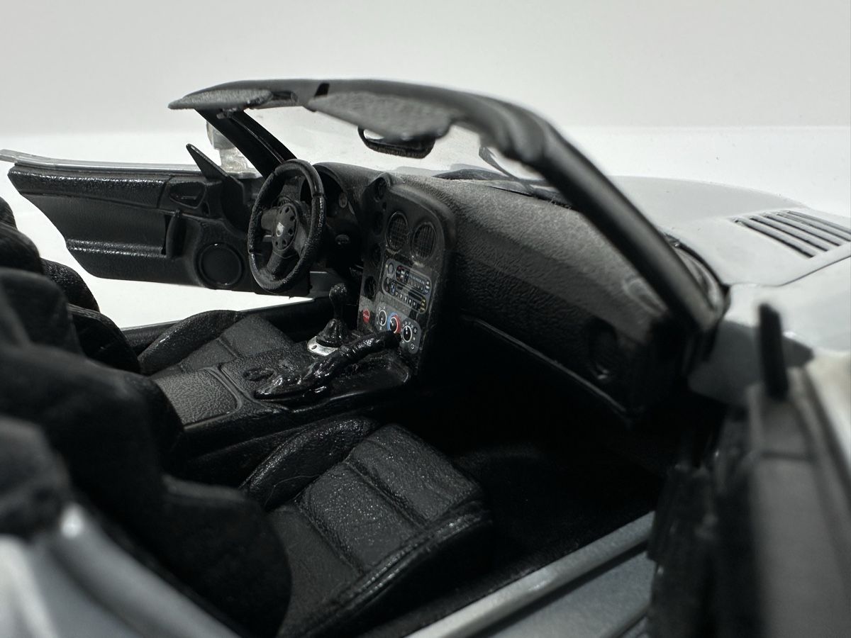Bburago Modellini d'auto: Dodge Viper SRT-10 1:18, silber, BBURAGO – Usato da Zofingen venduto da rf9_x2xt 6
