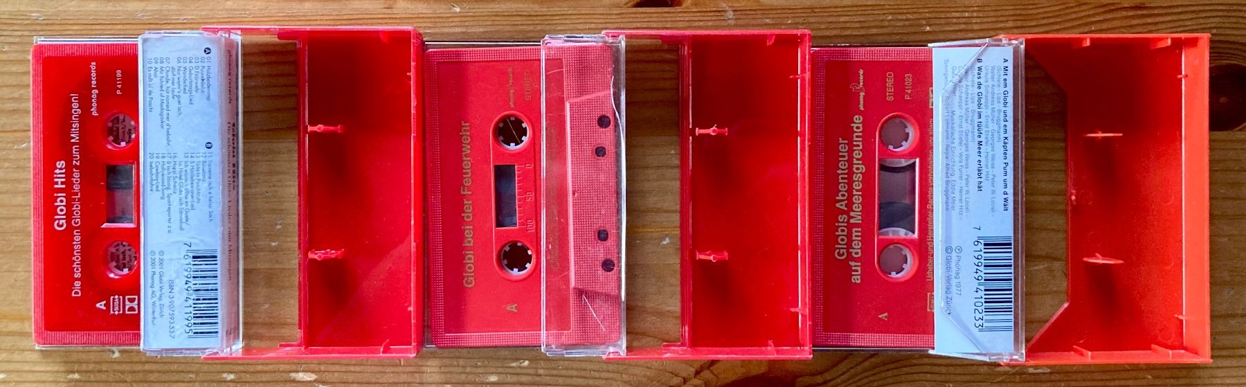 Kompaktkassetten: 3x Globi (Dialekt, Phonag 1977-2001) – Gebraucht aus Zürich von Djmotionch 1