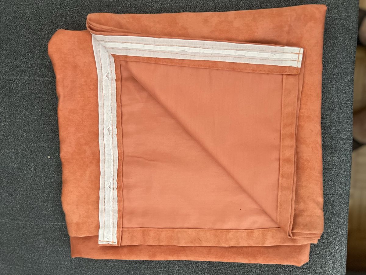 Vorhänge: Vorhang orange  1 Stk – Gebraucht aus Siebnen von toshi123 1