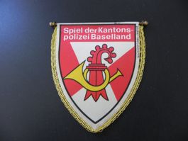 Alter Wimpel Spiel Kantonspolizei Baselland