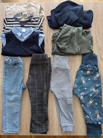 9-tlg. Herbst/Winter Kleider-Paket für einen Junge, Gr. 80