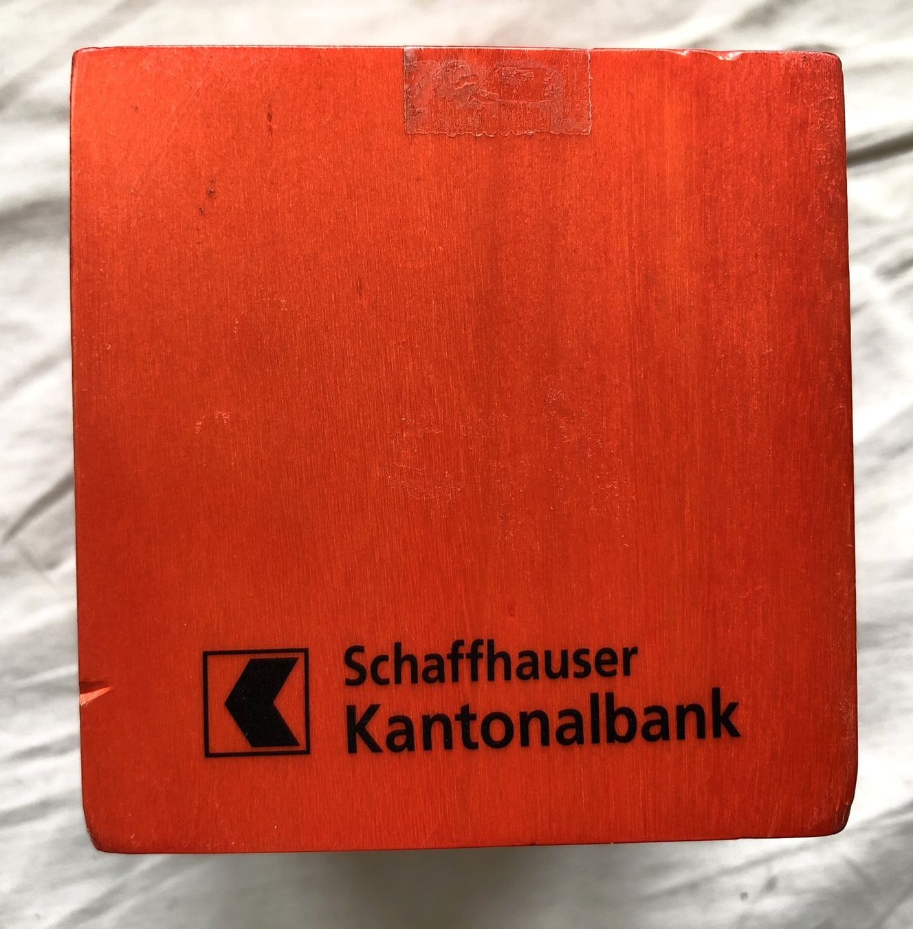 Salvadanai: Holzspardose - Schaffhauser Kantonalbank – Usato da Schaffhausen venduto da durruti 2