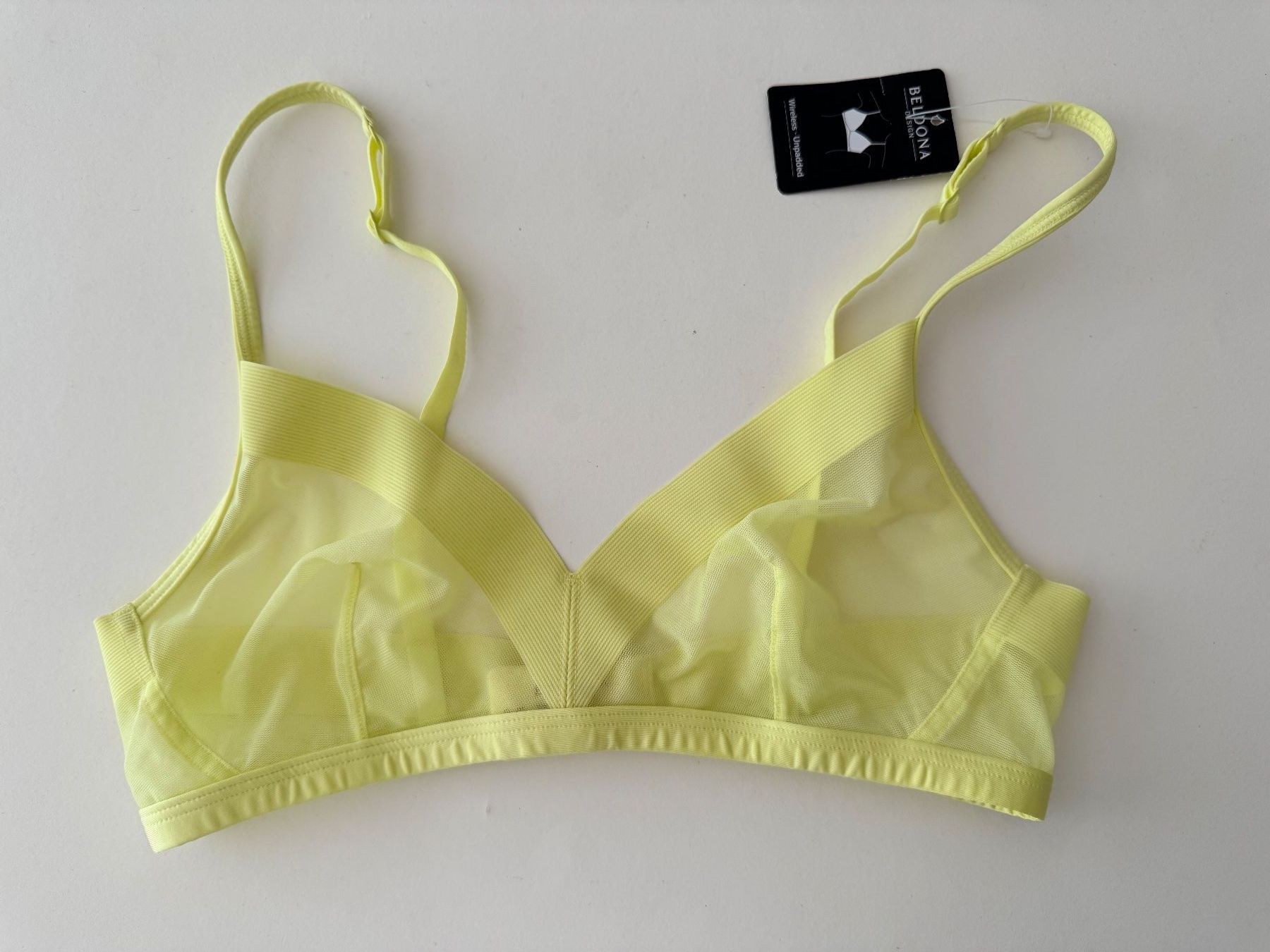 Beldona Altra biancheria intima: BELDONA, Bügelloser BH, Grösse 75B, Farbe Hellgelb – Nuovo e nell'imballaggio originale da Rudolfstetten venduto da gst_g7xl 4
