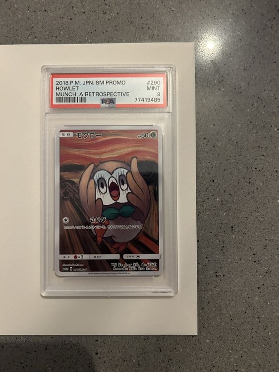 Rowlet - PSA 9 - The Scream - munch (Neu (gemäss Beschreibung)) in St ...