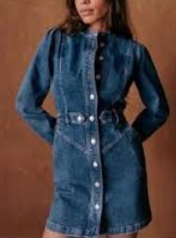 Sezane Vestiti: Robe en jean Sezane Taille 36/38 – Usato da Niedergösgen venduto da Eva2410 3