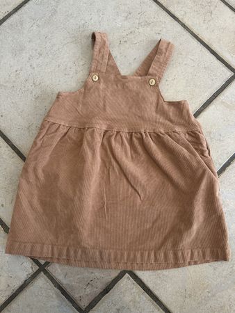 LilleTots Cord Latzkleid Gr. 80