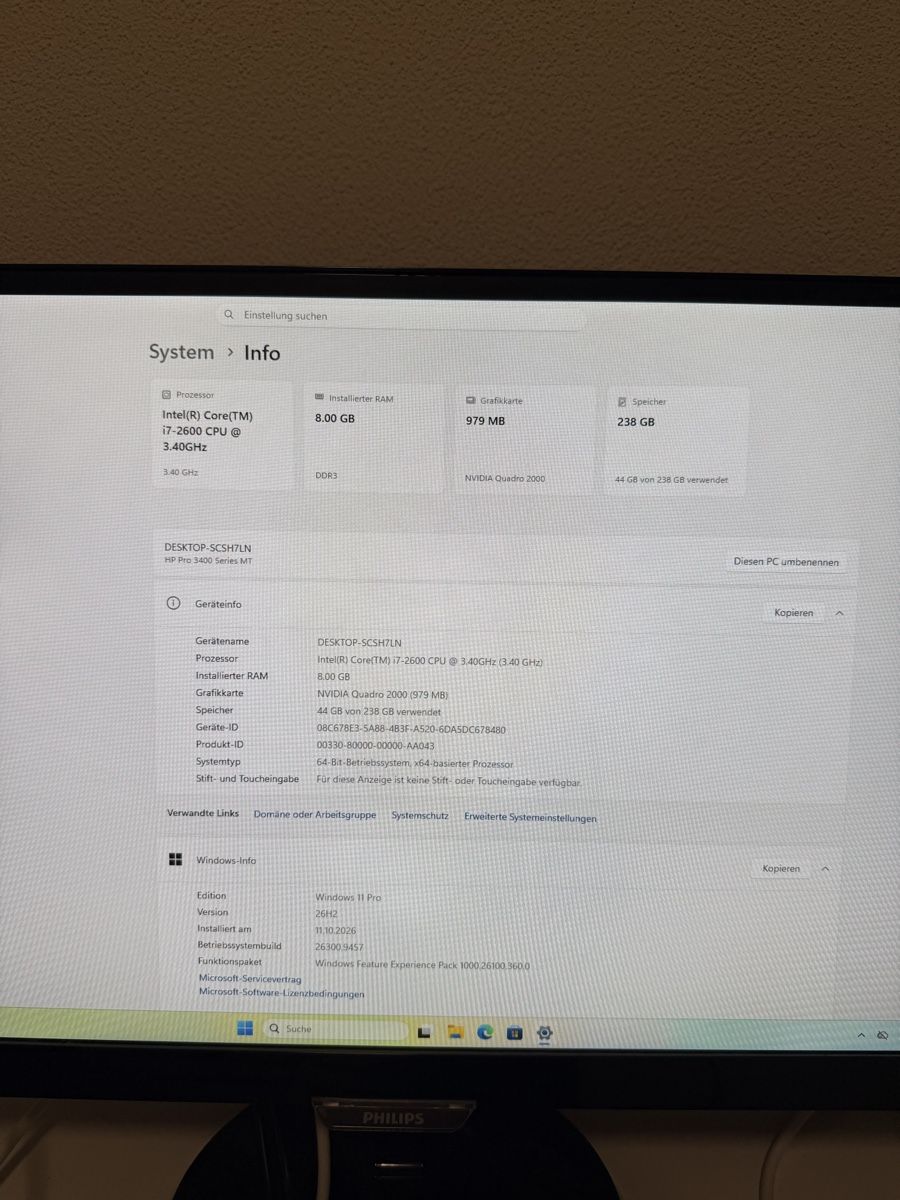 Hewlett Packard PC: Pc HP Pro 3400 Series – Usato da Oensingen venduto da mig_99db 5