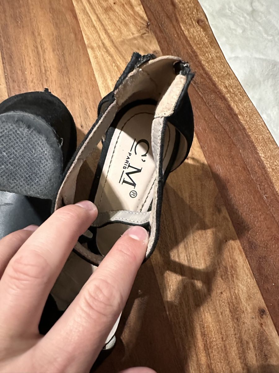 Herrenschuhe: Eleganti Sandalette Schwarz Gr. 39 – Gebraucht aus Oberurnen von jasmin2fel 3