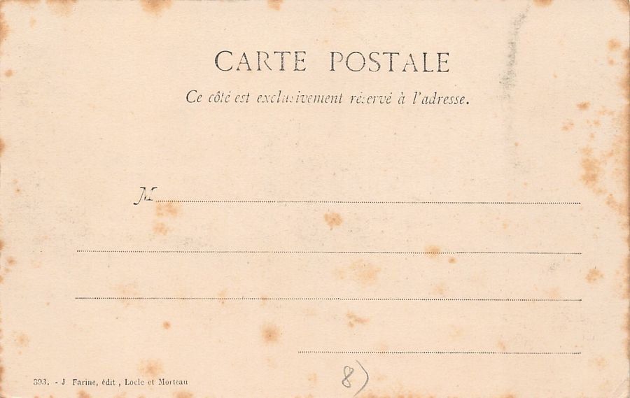 Cartes postales: Locle, Verger, vers 1900 – D'occasion à Frauenfeld par POML 1