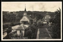 Egg /ZH, Blick auf die St. Antoniuskirch