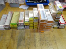 Spur N 46 x Verpackungen, Arnold, Trix, Roco, Lima....