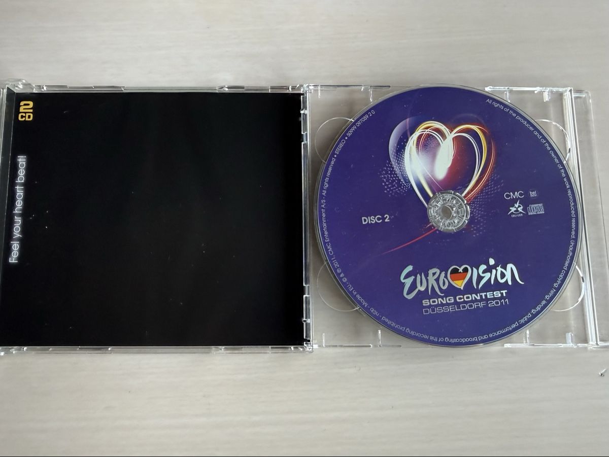 CD: Eurovision Song Contest Düsseldorf 2011 - 2CD – Usato da Oberried Brienz venduto da Chyara 3