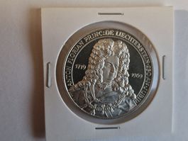 Liechtenstein, Silbermedaille 1969.